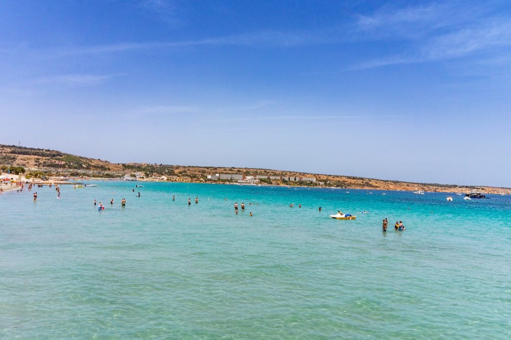 Ghadira Bay, baia di Mellieha 