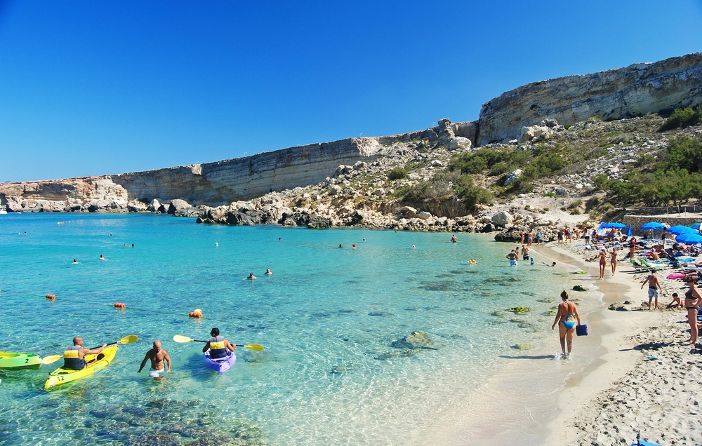 La spiaggia di Paradise Bay