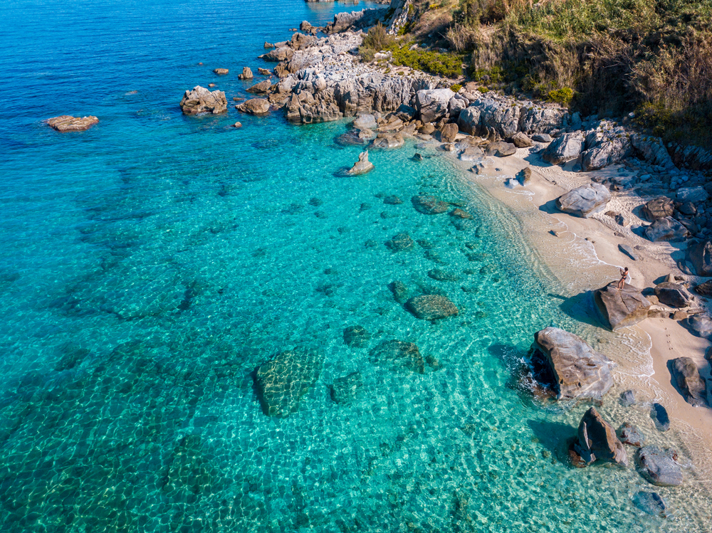 Il mare di Tropea