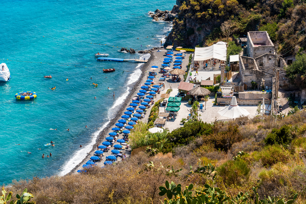 Lipari, Spiaggia Canneto