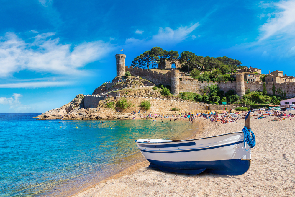 Tossa de Mar e il suo castello