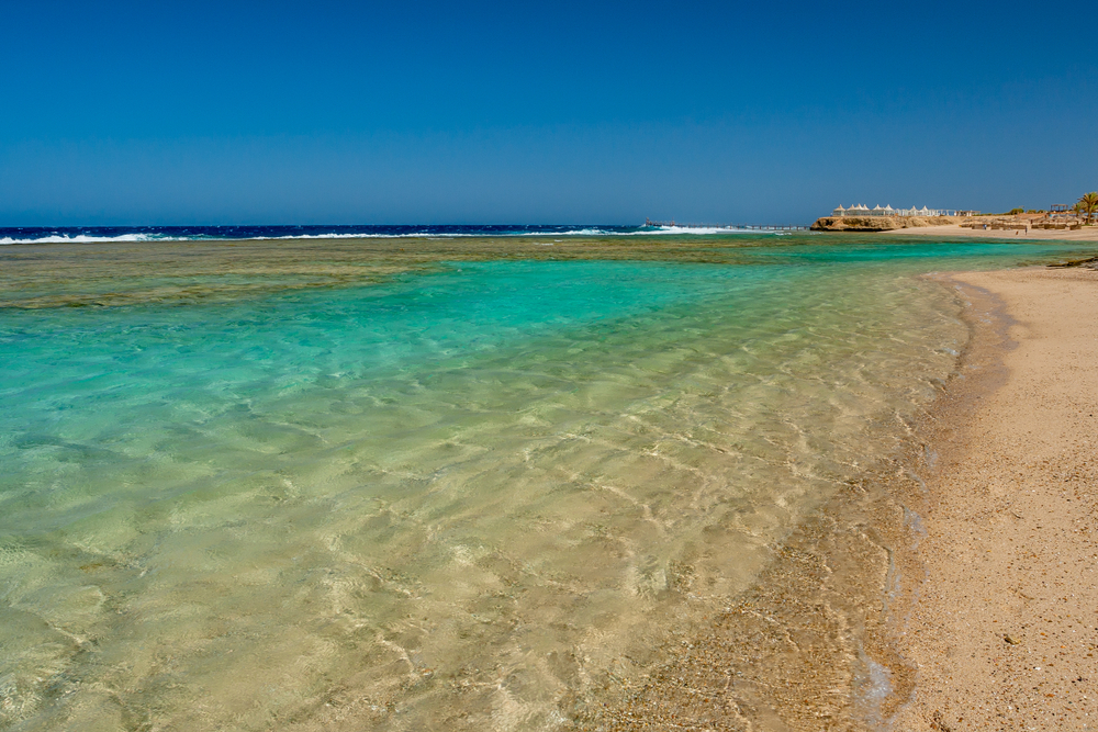 Una spiaggia di Marsa Alam