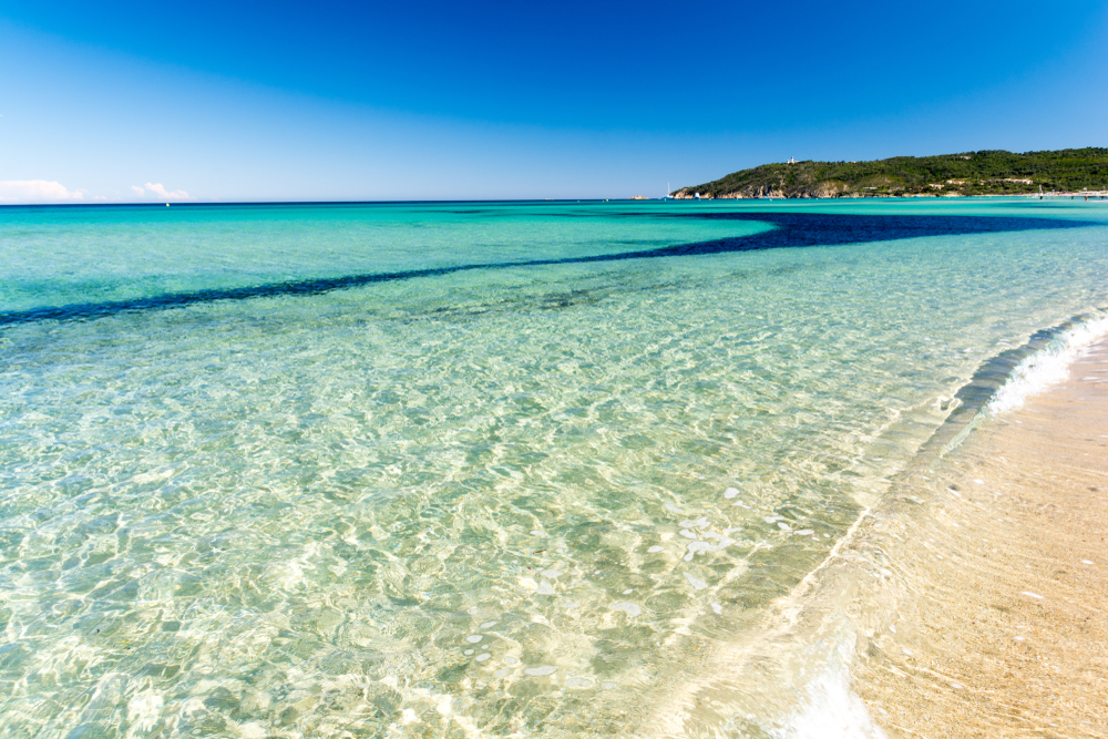 Il mare cristallino di Pampelonne