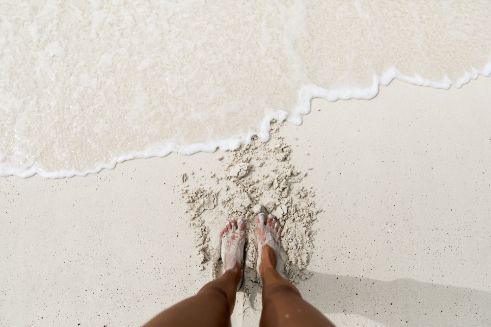 Spiaggia di sabbia bianca