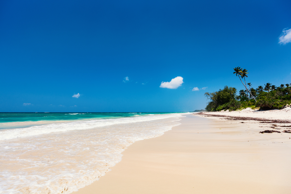 spiaggia in Kenya