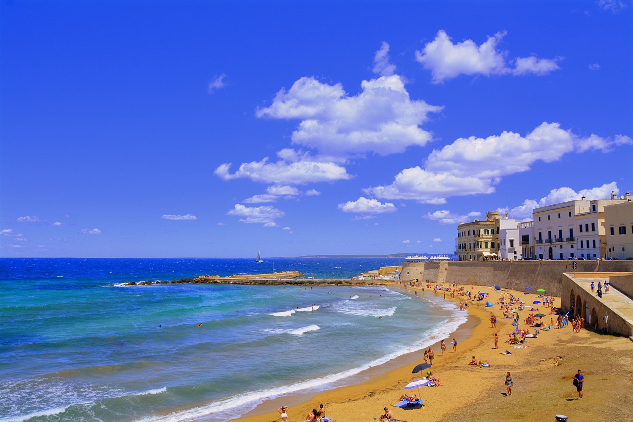 Spiaggia e mare di Capo di Leuca